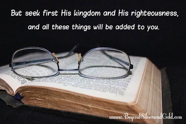 Matthew 6:33